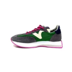 Victoria 1134105 Antracite & Vert*Femme Baskets