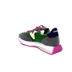 Victoria 1134105 Antracite & Vert*Femme Baskets