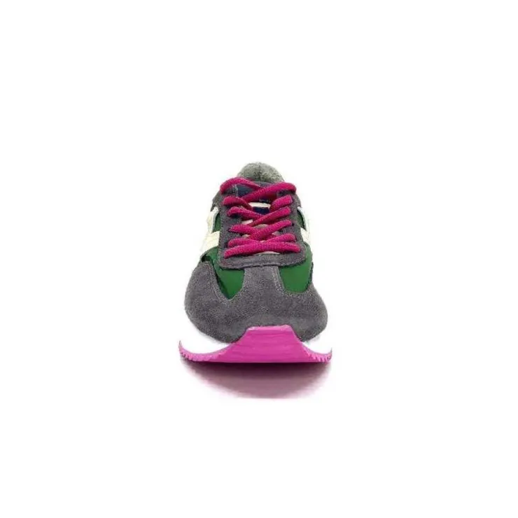 Victoria 1134105 Antracite & Vert*Femme Baskets