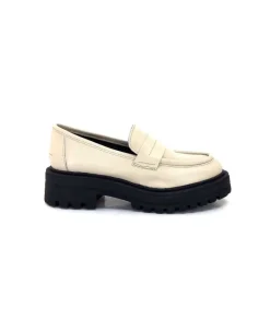 We Do 11244 Cuir Creme*Femme Mocassins