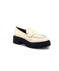 We Do 11244 Cuir Creme*Femme Mocassins