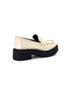 We Do 11244 Cuir Creme*Femme Mocassins