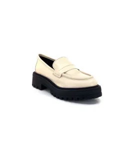 We Do 11244 Cuir Creme*Femme Mocassins