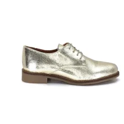 We Do 22303 Cuir Gold*Femme Lacets