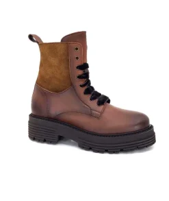 We Do 99471 Cuir Marron Choco*Femme Bottines