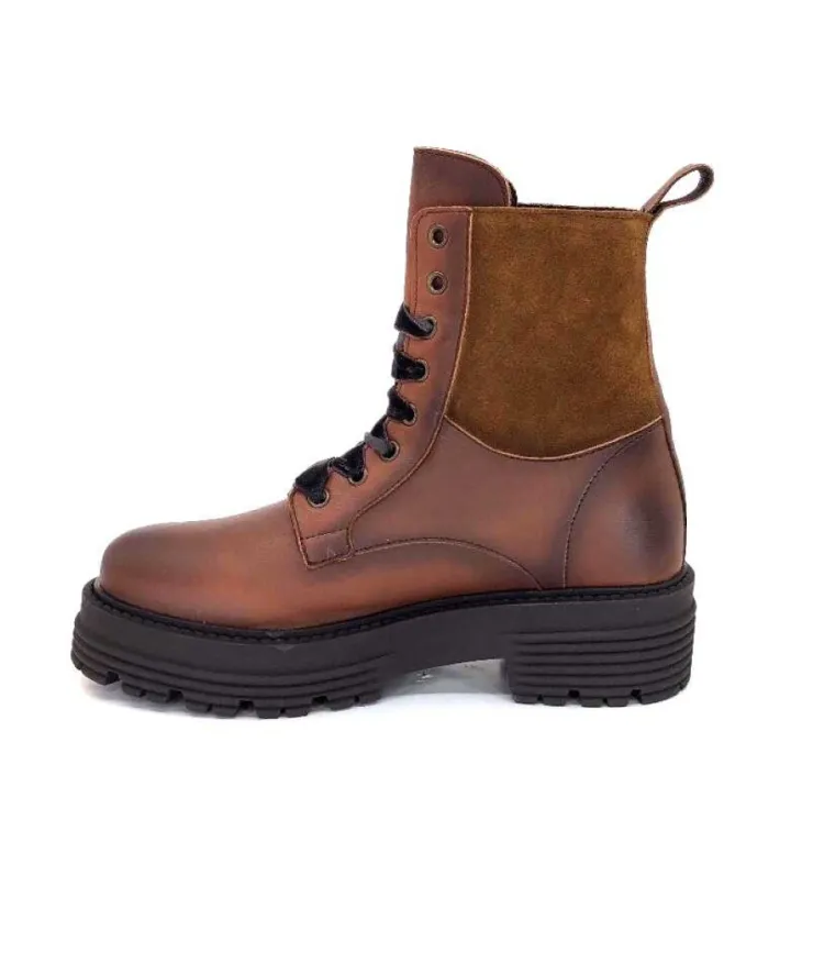 We Do 99471 Cuir Marron Choco*Femme Bottines