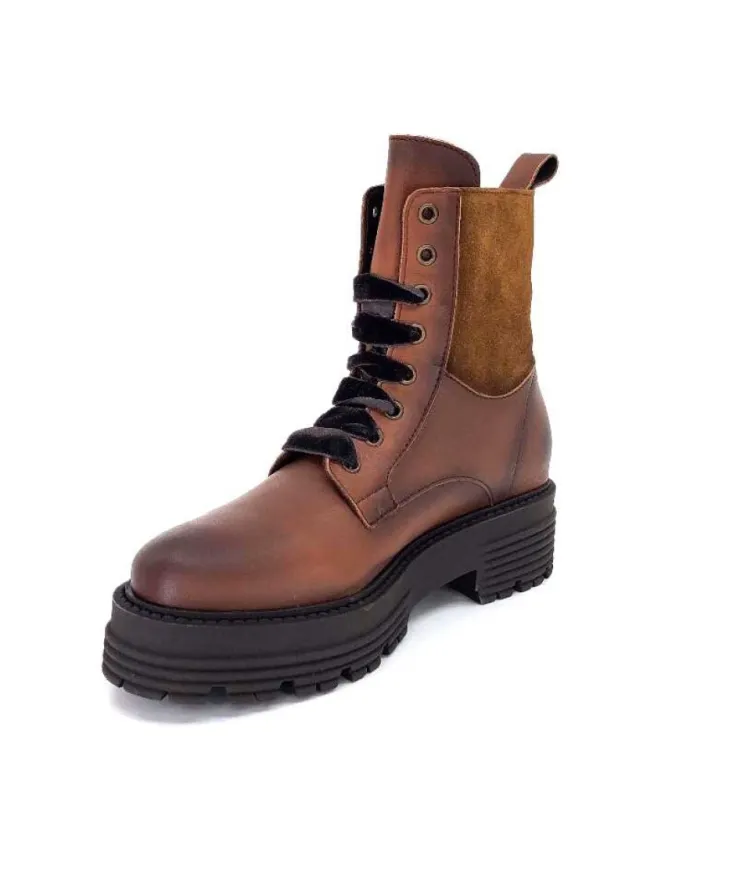 We Do 99471 Cuir Marron Choco*Femme Bottines