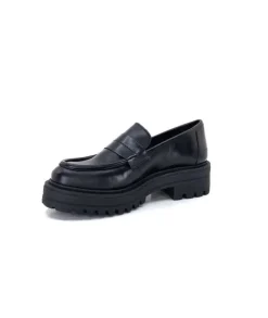 We Do 11244 Cuir Noir*Femme Mocassins