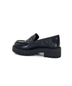 We Do 11244 Cuir Noir*Femme Mocassins