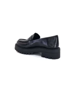 We Do 11244 Cuir Noir*Femme Mocassins