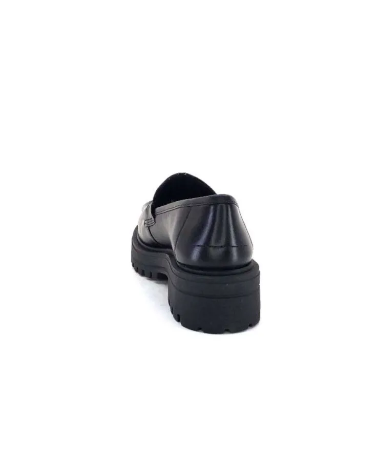 We Do 11244 Cuir Noir*Femme Mocassins