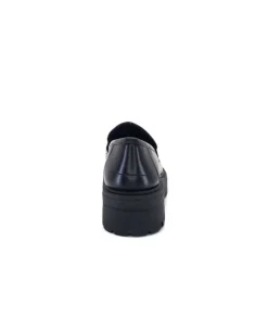 We Do 11244 Cuir Noir*Femme Mocassins