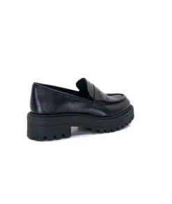 We Do 11244 Cuir Noir*Femme Mocassins