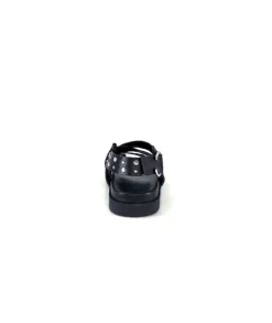 We Do Wedo 45101 Cuir Noir*Femme Sandales
