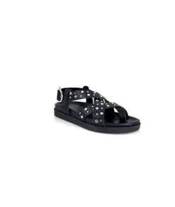 We Do Wedo 45101 Cuir Noir*Femme Sandales