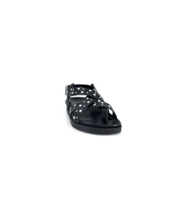 We Do Wedo 45101 Cuir Noir*Femme Sandales