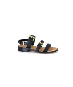 We Do Wedo 45327 Cuir Noir*Femme Sandales