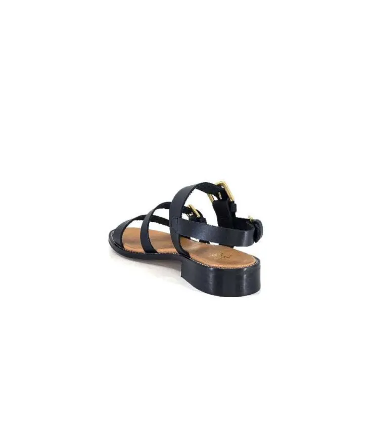 We Do Wedo 45327 Cuir Noir*Femme Sandales