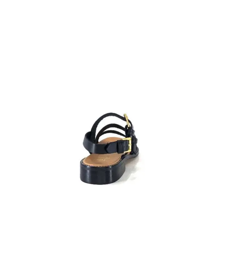 We Do Wedo 45327 Cuir Noir*Femme Sandales