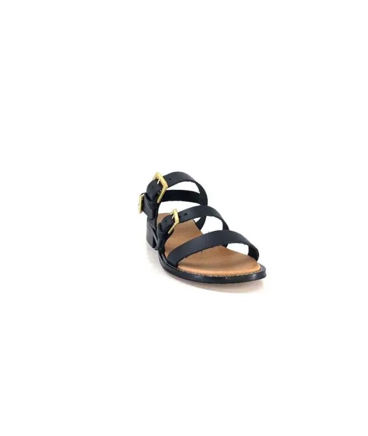 We Do Wedo 45327 Cuir Noir*Femme Sandales