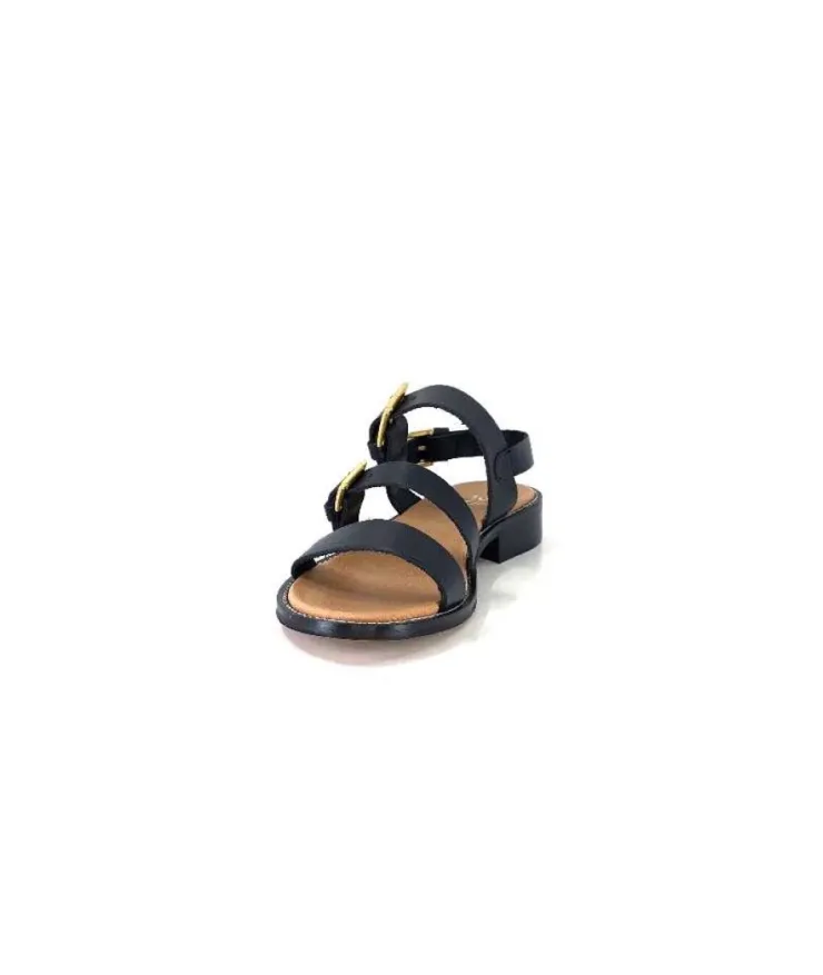 We Do Wedo 45327 Cuir Noir*Femme Sandales