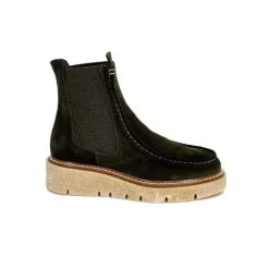 Week End 23202 Daim Kaki*Femme Bottines