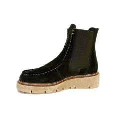 Week End 23202 Daim Kaki*Femme Bottines
