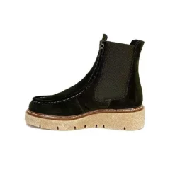 Week End 23202 Daim Kaki*Femme Bottines