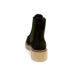 Week End 23202 Daim Kaki*Femme Bottines