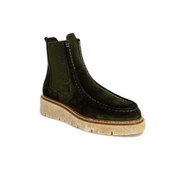 Week End 23202 Daim Kaki*Femme Bottines