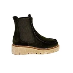 Week End 23202 Daim Kaki*Femme Bottines