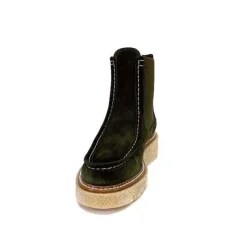 Week End 23202 Daim Kaki*Femme Bottines