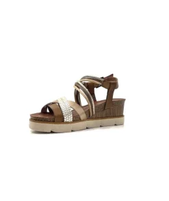 Ivoire0576a Xapatan 1536 Avellana Cuir Or Marron*Femme Sandales