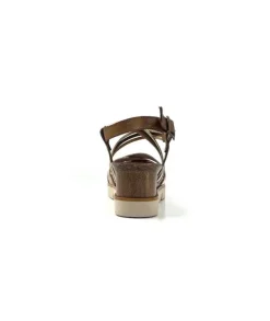 Ivoire0576a Xapatan 1536 Avellana Cuir Or Marron*Femme Sandales