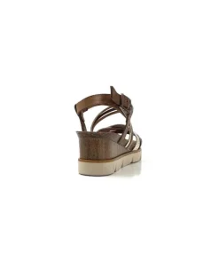 Ivoire0576a Xapatan 1536 Avellana Cuir Or Marron*Femme Sandales
