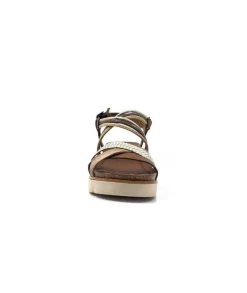 Ivoire0576a Xapatan 1536 Avellana Cuir Or Marron*Femme Sandales