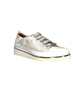 XSA 8010 Cuir Argent*Femme Baskets