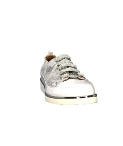 XSA 8010 Cuir Argent*Femme Baskets