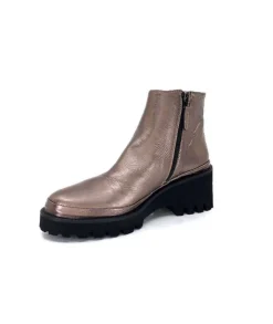 XSA 9177 Cuir Bronze*Femme Bottines