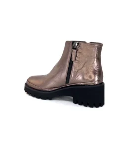 XSA 9177 Cuir Bronze*Femme Bottines