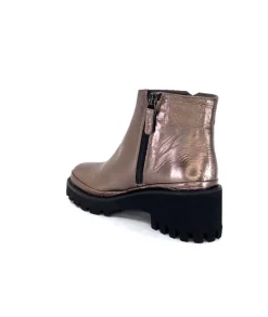 XSA 9177 Cuir Bronze*Femme Bottines