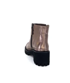 XSA 9177 Cuir Bronze*Femme Bottines