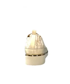XSA 8010 Cuir Imprime Beige*Femme Baskets