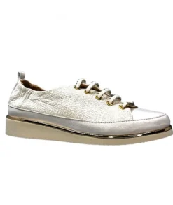 XSA 8010 Cuir Imprime Blanc*Femme Baskets