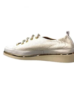 XSA 8010 Cuir Imprime Blanc*Femme Baskets