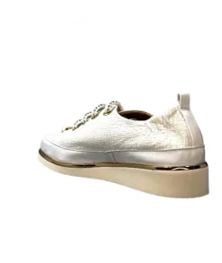 XSA 8010 Cuir Imprime Blanc*Femme Baskets