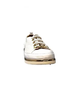 XSA 8010 Cuir Imprime Blanc*Femme Baskets