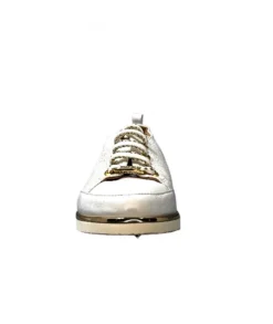 XSA 8010 Cuir Imprime Blanc*Femme Baskets