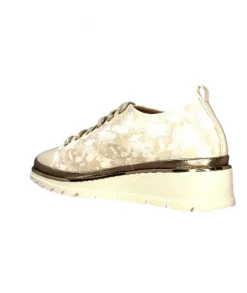 XSA 9721 Cuir Imprime Sasha Beige*Femme Baskets