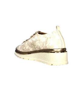 XSA 9721 Cuir Imprime Sasha Beige*Femme Baskets